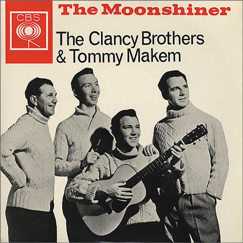 The Clancy Brothers & Tommy Makem The Moonshiner - P/S UK 7" vinyl single (7 inch record / 45) AGG320045