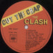 The Clash Cut The Crap - Orange Tint Sleeve - shrink UK vinyl LP album (LP record) CSHLPCU817863