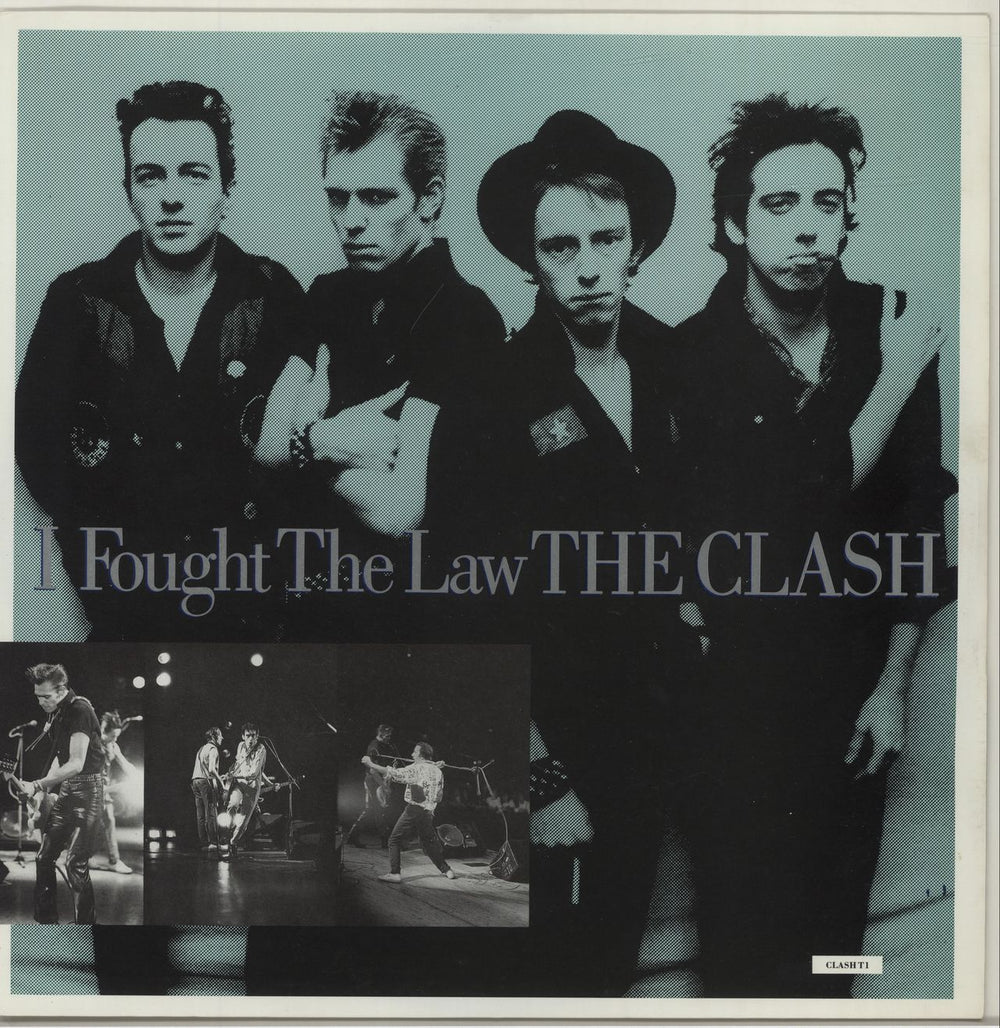 The Clash I Fought The Law UK 12" vinyl single (12 inch record / Maxi-single) CLASHT1