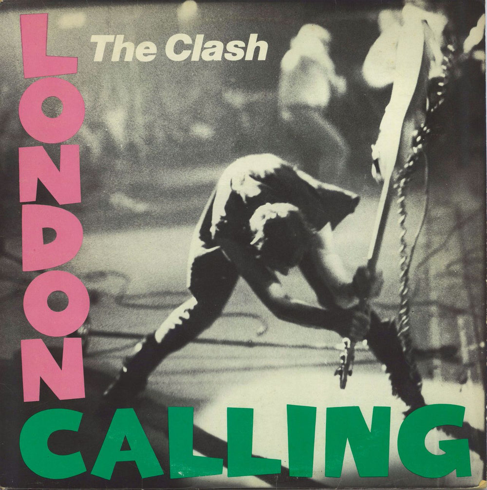 The Clash London Calling + Lyric Inserts - VG UK 2-LP vinyl record set (Double LP Album) CLASH3