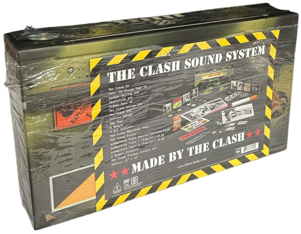 The Clash Sound System [11CD/1DVD] - Shrink) UK CD Album Box Set 887254600022