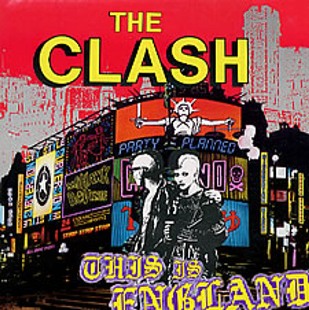 The Clash This Is England - Poster Sleeve UK 7" vinyl single (7 inch record / 45) A6122