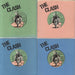 The Clash (White Man) In Hammersmith Palais - Set Of Four Picture Labels/Die-cut Sleeves UK 7" vinyl single (7 inch record / 45) SCBS6383