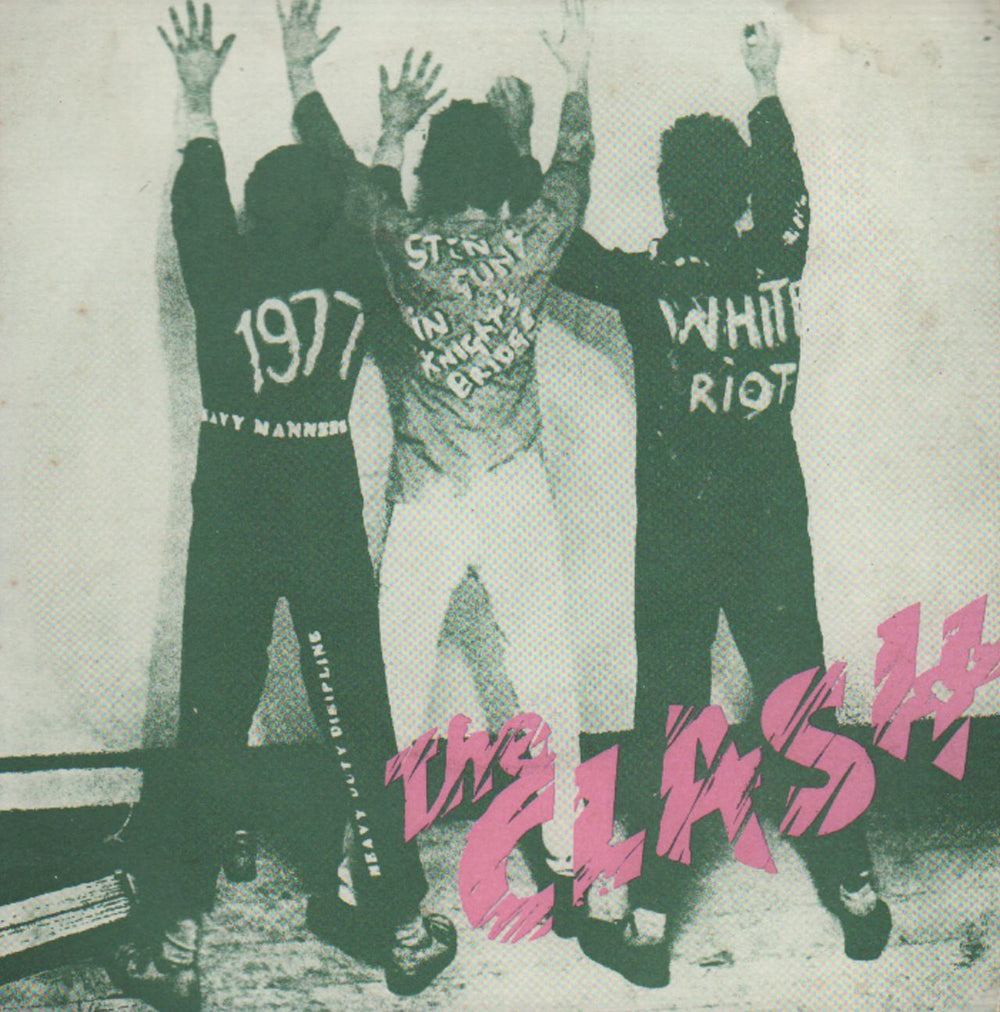 The Clash White Riot - 2nd - P/S - EX UK 7" vinyl single (7 inch record / 45) CBS5058