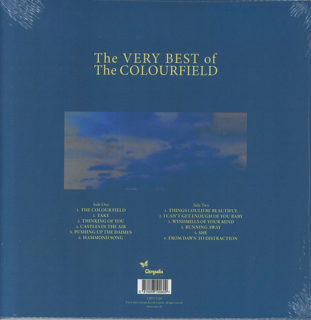 The Colourfield The Very Best Of - Blue Vinyl - Sealed UK vinyl LP album (LP record) 810098500609