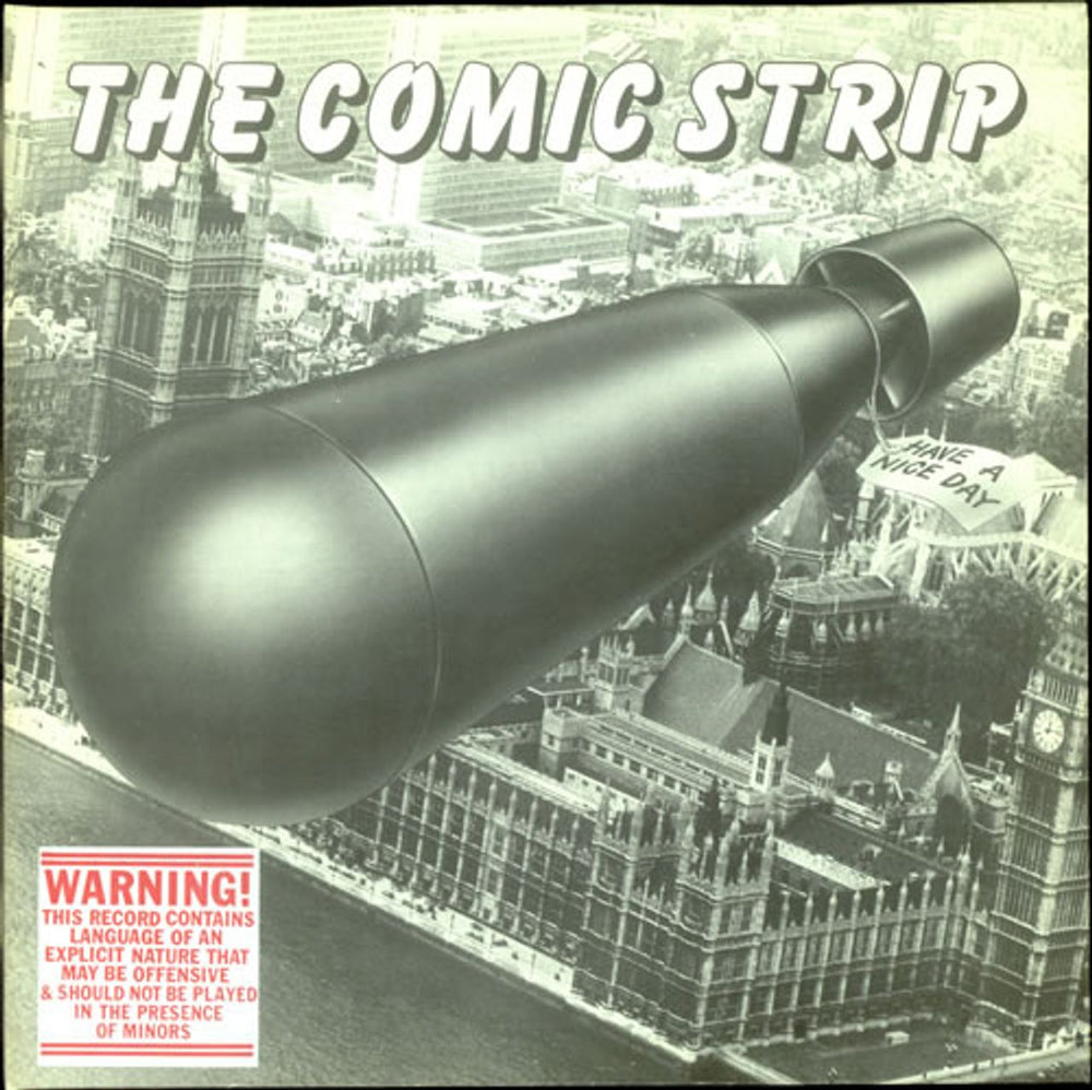 The Comic Strip The Comic Strip UK vinyl LP album (LP record) HAHA6001