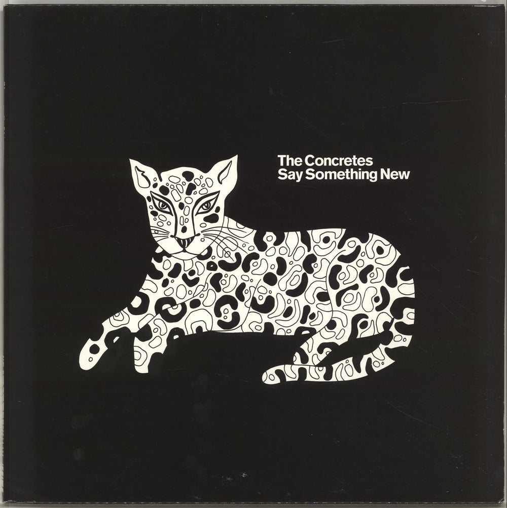 The Concretes Say Something New UK 12" vinyl single (12 inch record / Maxi-single) LFEP010