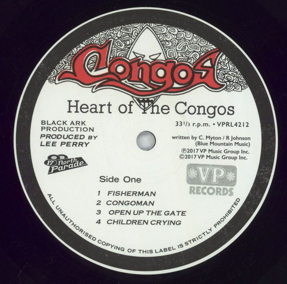 The Congos Heart Of The Congos US 3-LP vinyl record set (Triple LP Album) S8G3LHE826528