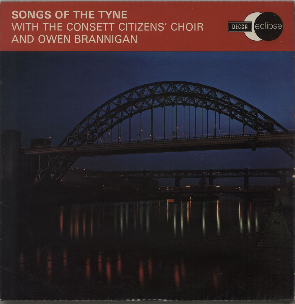 The Consett Citizen's Choir Songs Of The Tyne UK vinyl LP album (LP record) ECS2105