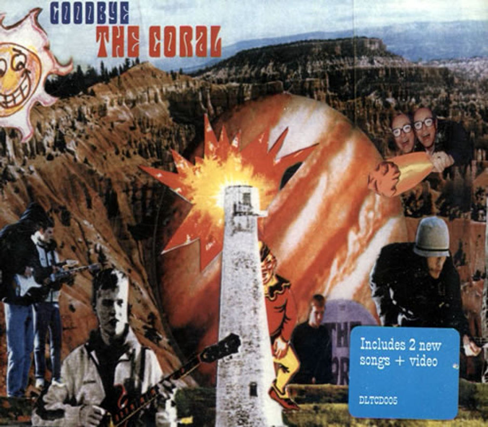 The Coral Goodbye UK CD single (CD5 / 5") DLTCD005