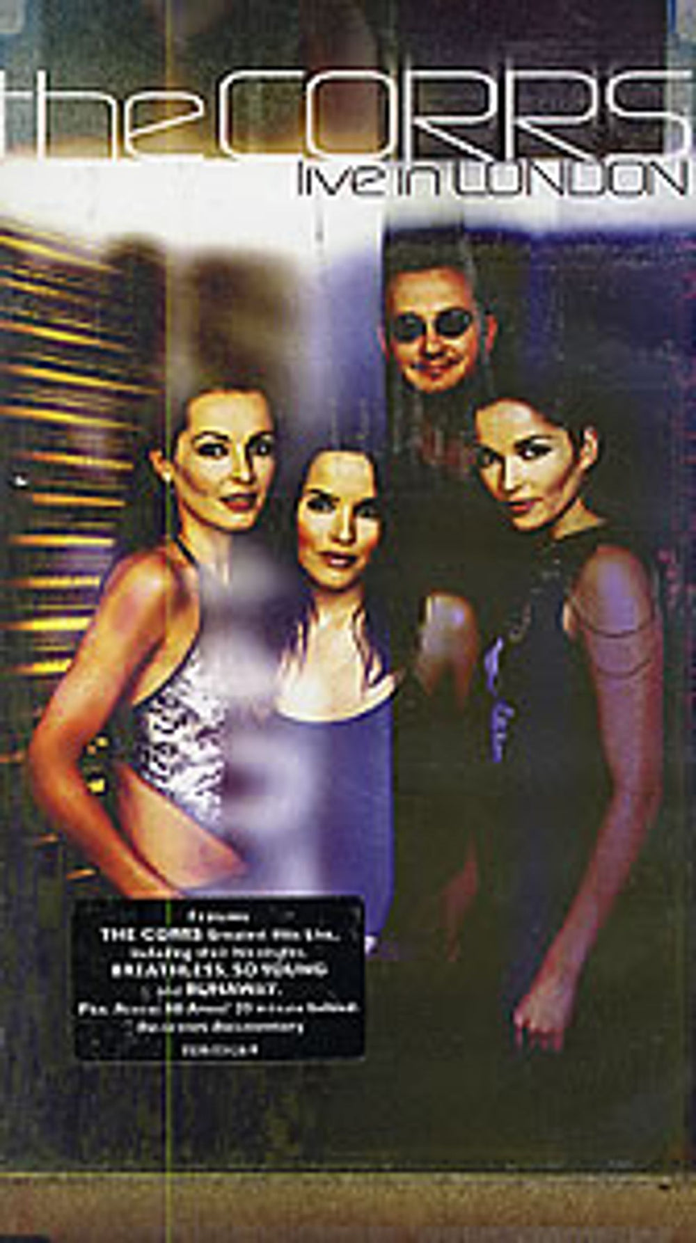 The Corrs Live In London UK video (VHS or PAL or NTSC) 8536531269