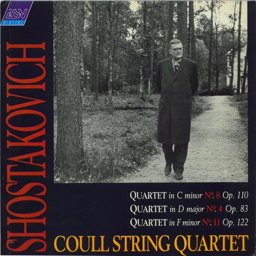 The Coull String Quartet Shostakovich: String Quartets UK vinyl LP album (LP record) DCA631