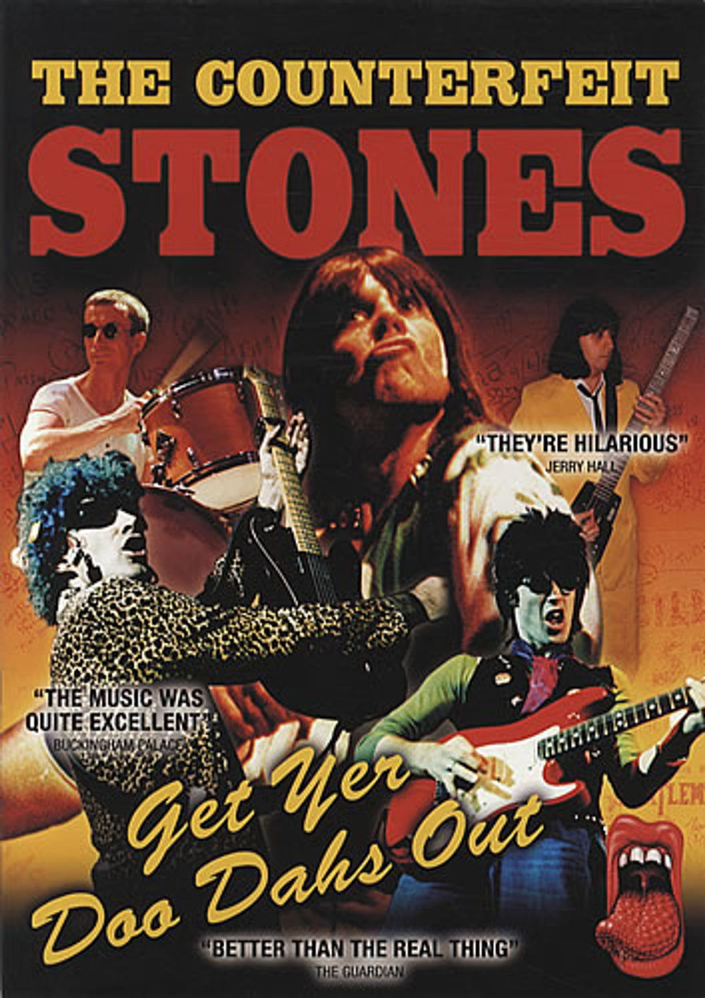 The Counterfeit Stones Get Yer Doo Dahs Out UK tour programme TOUR PROGRAMME