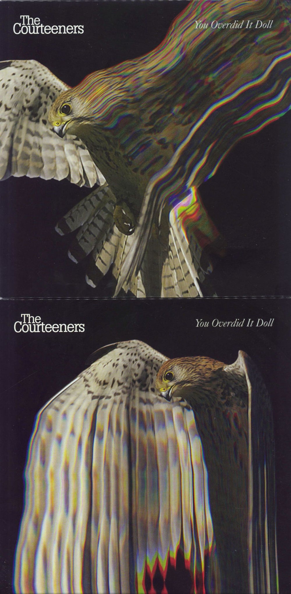 The Courteeners You Overdid It Doll - Both 7"s UK 7" vinyl single (7 inch record / 45) 2732286