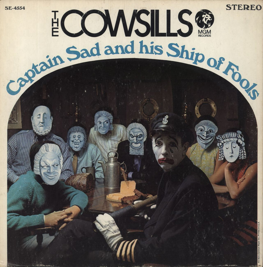 The Cowsills Captain Sad And His Ship Of Fools US vinyl LP album (LP record) SE-4554