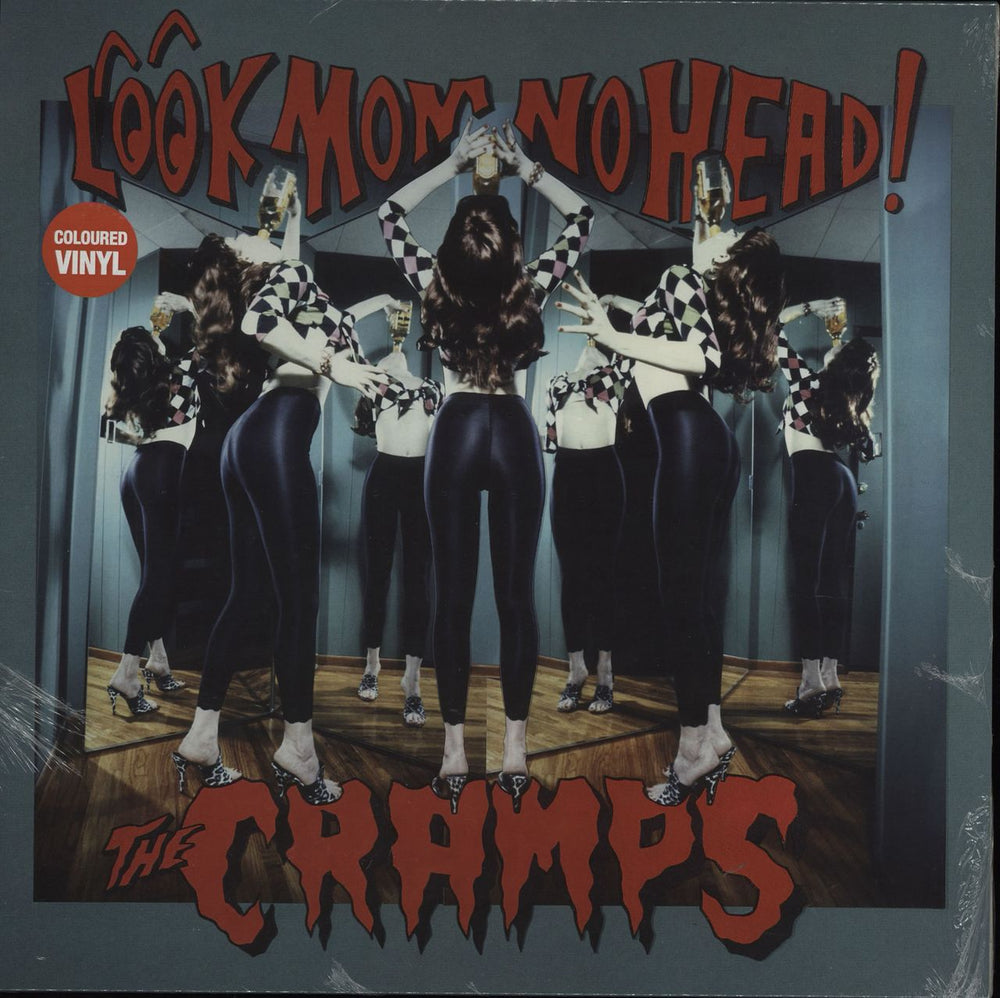 The Cramps Look Mom No Head! - Red Vinyl - Sealed UK vinyl LP album (LP record) WIKAD101