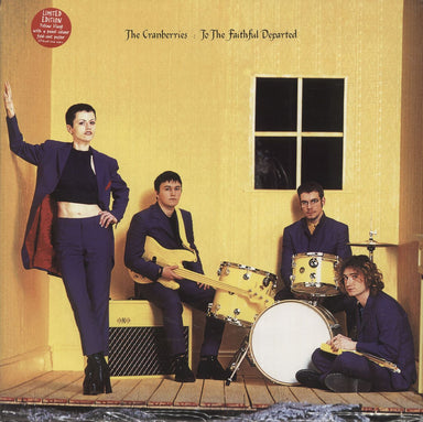 The Cranberries To The Faithful Departed - Yellow Vinyl - EX UK vinyl LP album (LP record) ILPS8048