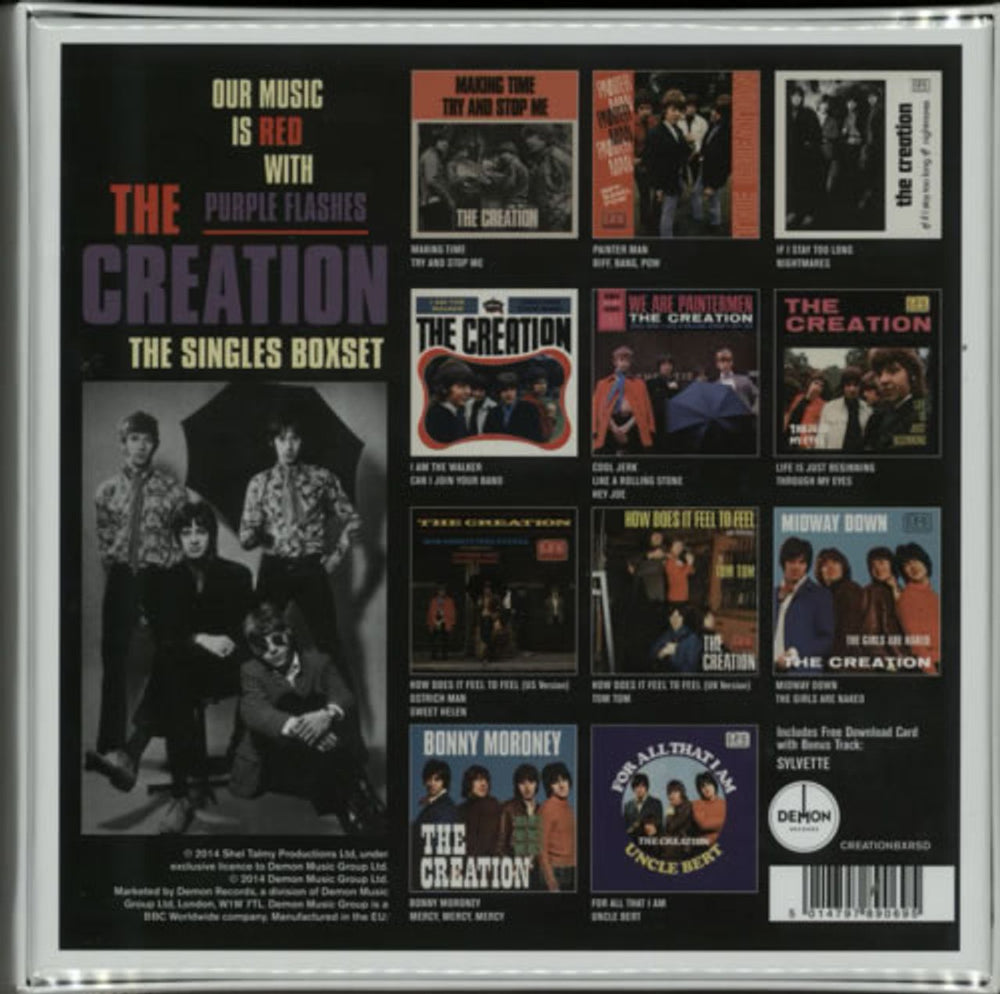 The Creation The Singles Boxset - RSD14 - Sealed UK 7" single box set TCT7XTH602738