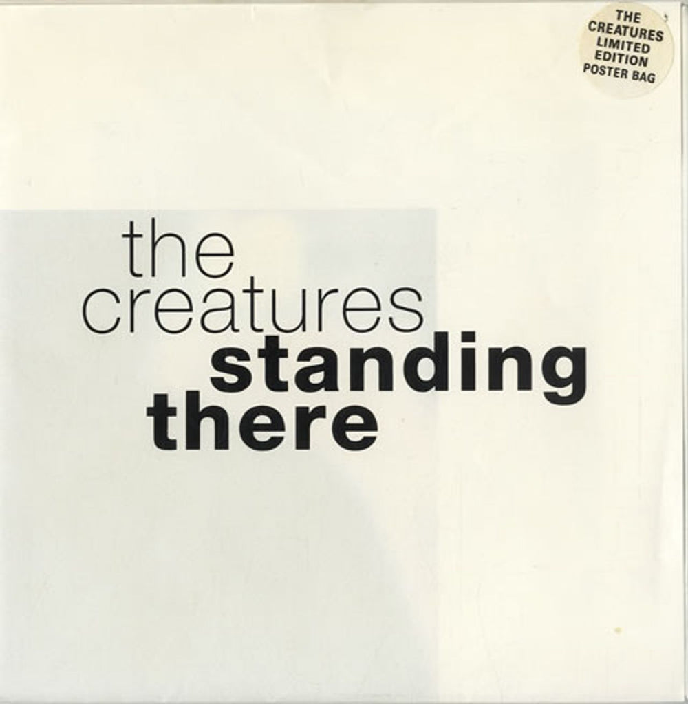 The Creatures (80s) Standing There - Poster Sleeve UK 7" vinyl single (7 inch record / 45) SHEP17