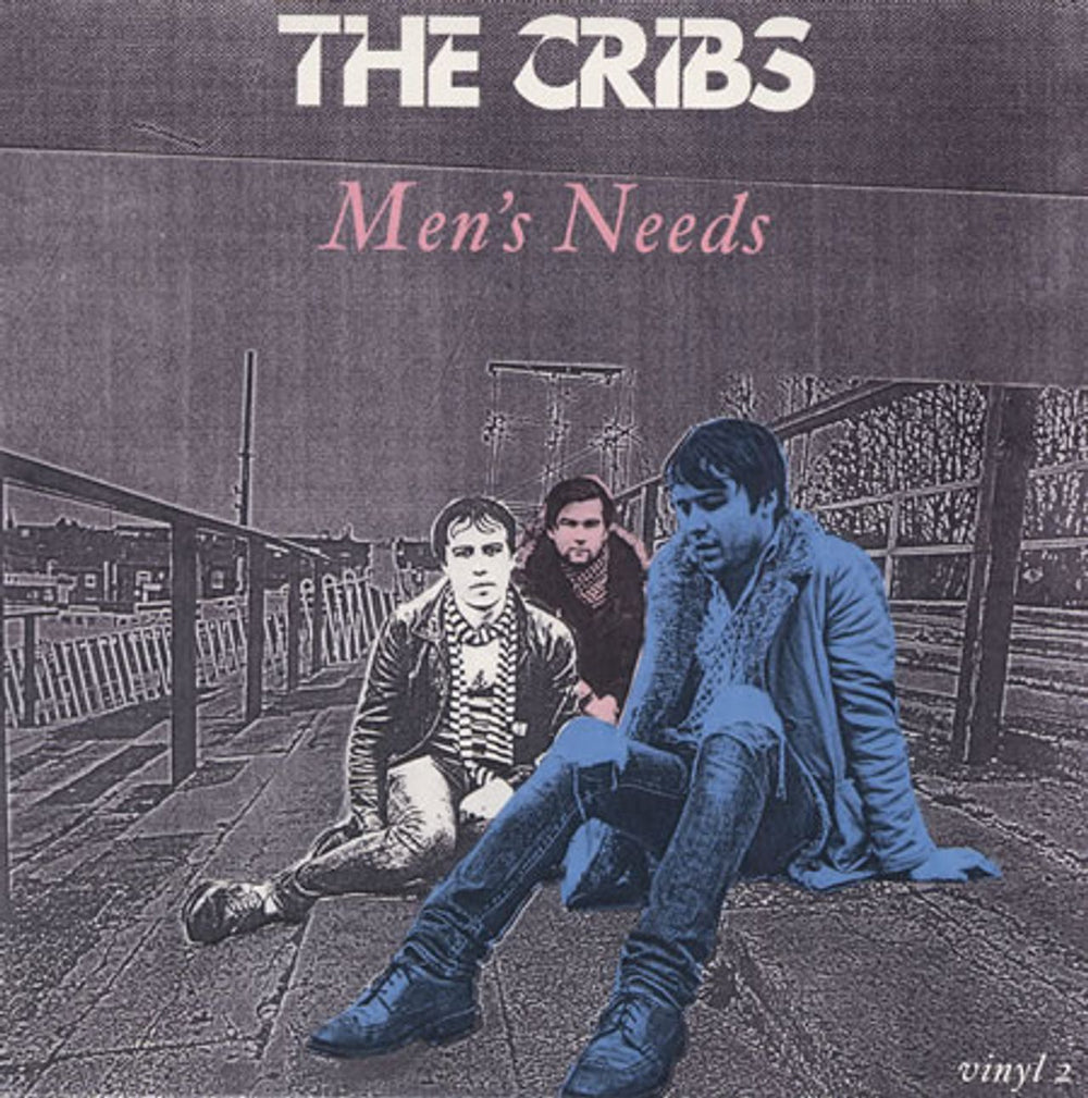 The Cribs Men's Needs UK 7" vinyl single (7 inch record / 45) WEBB124SX