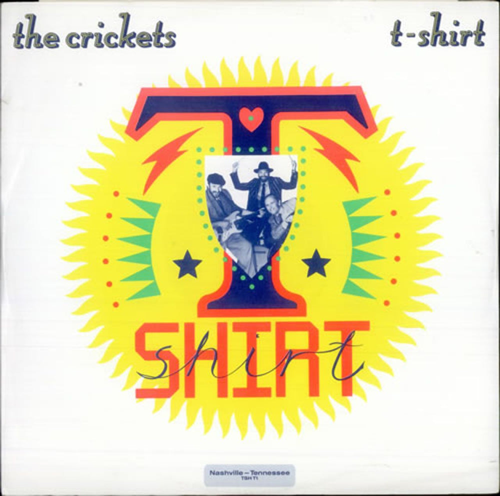 The Crickets T-Shirt UK 12" vinyl single (12 inch record / Maxi-single) TSHT1