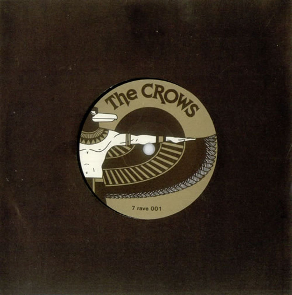 The Crows (Indie) The Sun Went In UK Promo 7" vinyl single (7 inch record / 45) 7RAVE001