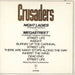 The Crusaders Megastreet UK 12" vinyl single (12 inch record / Maxi-single)