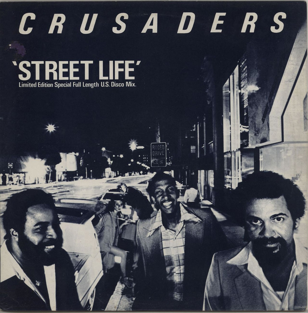 The Crusaders Street Life + p/s UK 12" vinyl single (12 inch record / Maxi-single) MCAT513