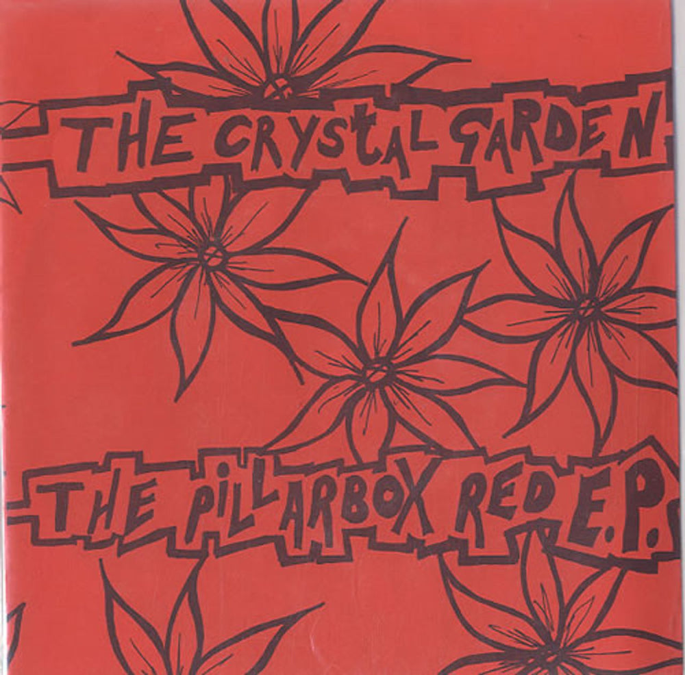 The Crystal Garden The Pillarbox Red E.P. UK 7" vinyl single (7 inch record / 45) POST1