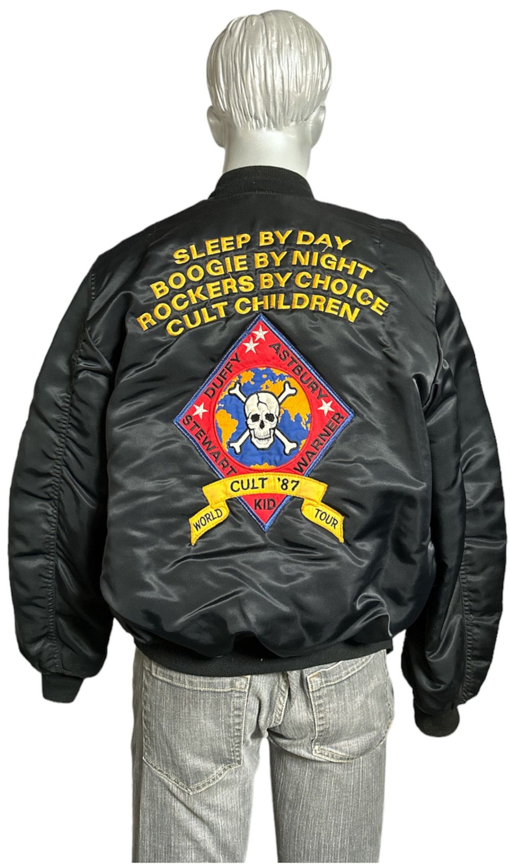 The Cult 1987 Electric Tour Crew Jacket - Medium UK jacket CLTJAEL829741