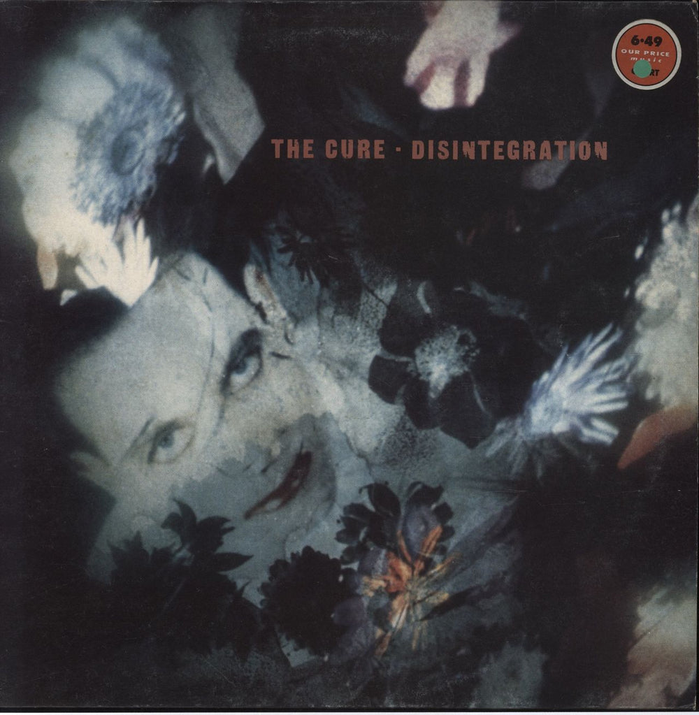 The Cure Disintegration - VG UK vinyl LP album (LP record) FIXH14