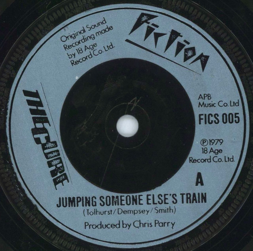 The Cure Jumping Someone Else's Train - VG UK 7" vinyl single (7 inch record / 45) CUR07JU807385