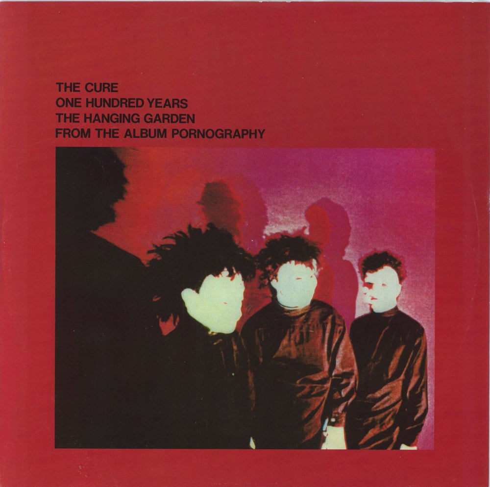 The Cure Pornography Sampler UK Promo 12" vinyl single (12 inch record / Maxi-single) CURE1