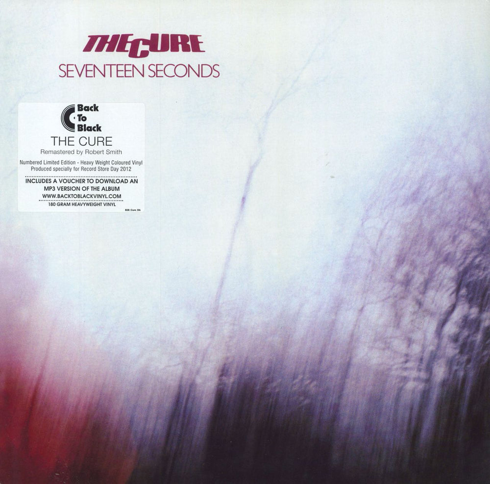 The Cure Seventeen Seconds - RSD 2012 UK vinyl LP album (LP record) FIX04