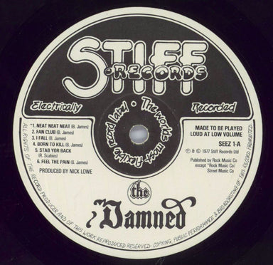 The Damned Damned Damned Damned - 1st - EX UK vinyl LP album (LP record) DAMLPDA685900