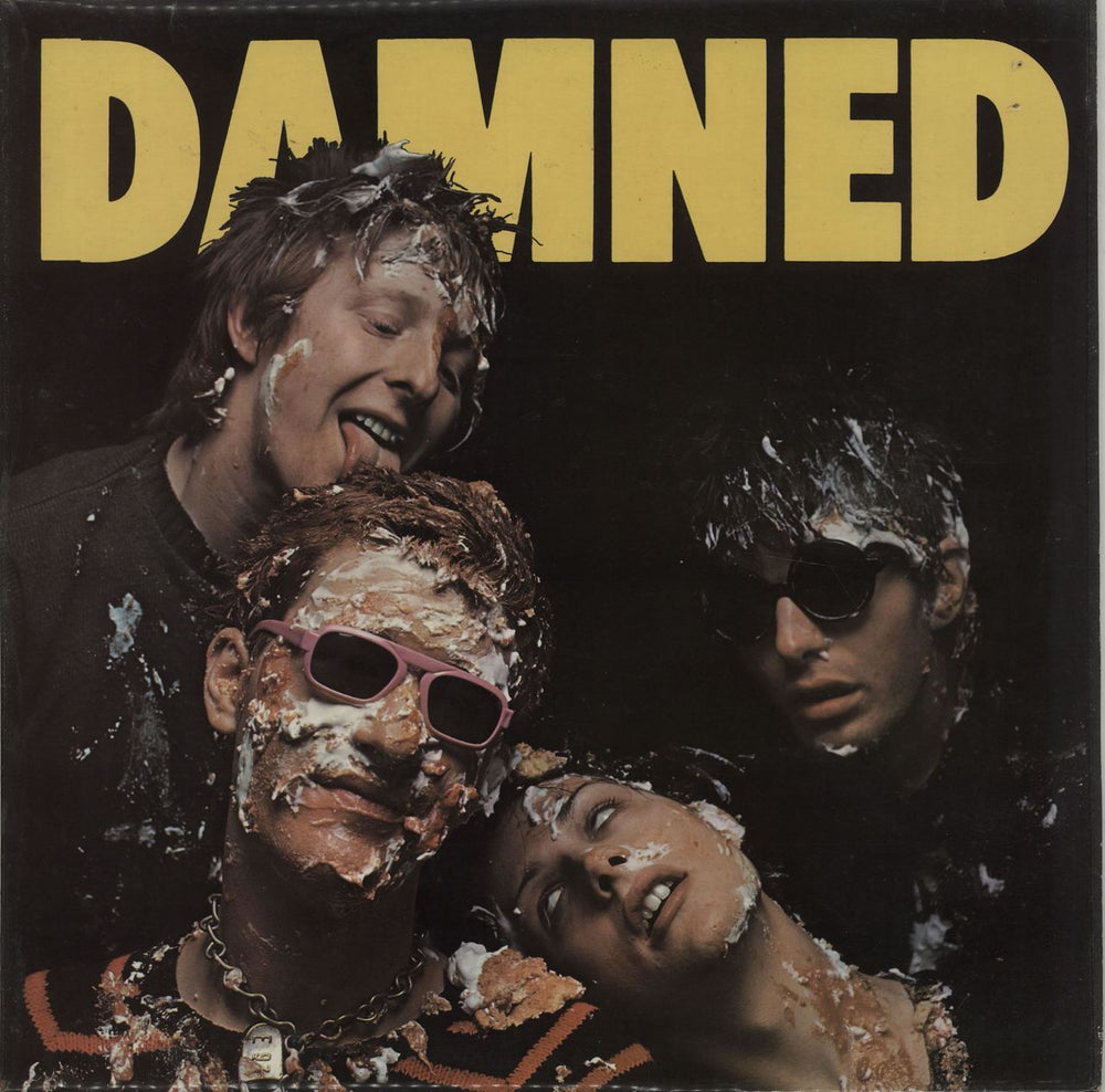 The Damned Damned Damned Damned UK vinyl LP album (LP record) SEEZ1