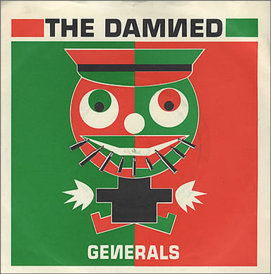 The Damned Generals UK 7" vinyl single (7 inch record / 45) BRO159