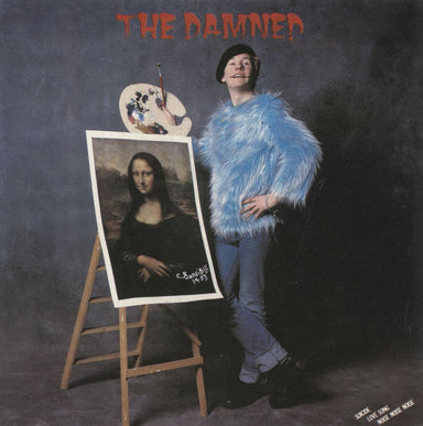 The Damned Love Song - Blue Vinyl + Captain Sleeve UK 7" vinyl single (7 inch record / 45) NS75