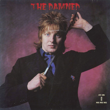 The Damned Love Song - Complete Set Of Four Picture Sleeves - Red Vinyl - EX UK 7" vinyl single (7 inch record / 45) DAM07LO810851