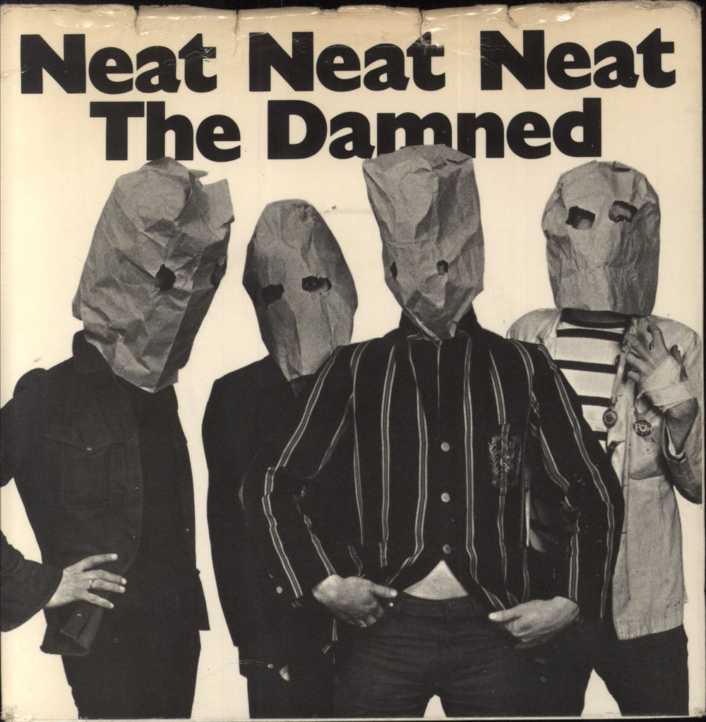 The Damned Neat Neat Neat - 1st - P/S - VG UK 7" vinyl single (7 inch record / 45) BUY10