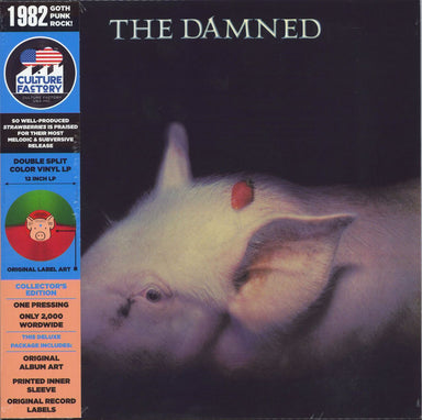 The Damned Strawberries - Red/Green Split Vinyl - Sealed UK vinyl LP album (LP record) CFU01213