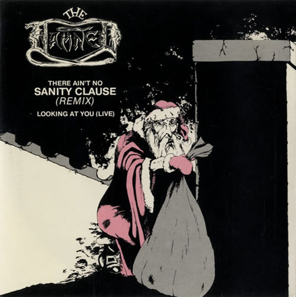 The Damned There Ain't No Sanity Clause (Remix) UK 7" vinyl single (7 inch record / 45) NS92