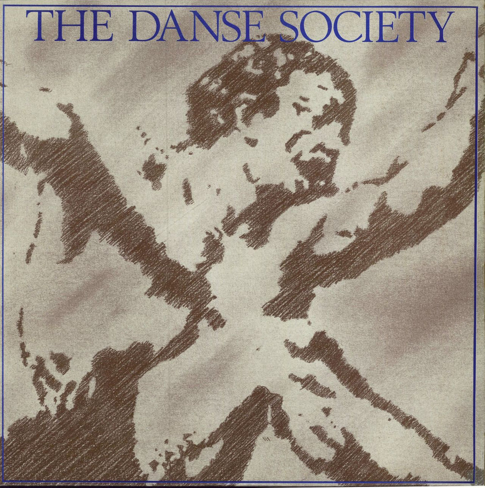 The Danse Society Seduction + Inner & Poster - EX UK vinyl LP album (LP record) SOC8.82