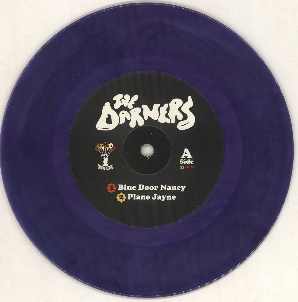 The Darners Here Come The Darners EP - Purple Vinyl - Von Munz Sleeve US 7" vinyl single (7 inch record / 45) 09E07HE742433