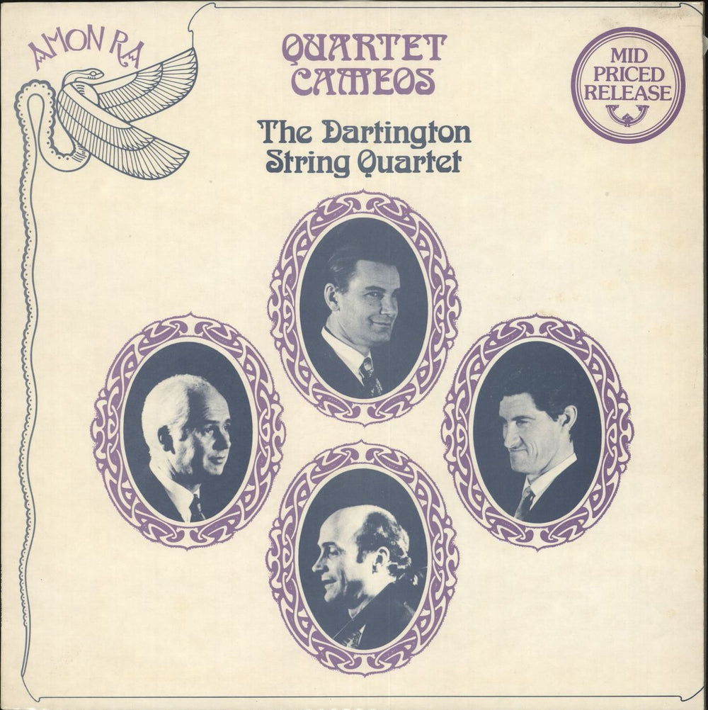 The Dartington String Quartet Quartet Cameos UK vinyl LP album (LP record) SARB-01