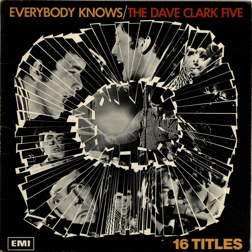 The Dave Clark Five Everybody Knows UK vinyl LP album (LP record) SX6207