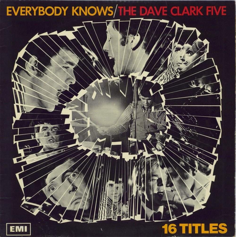 The Dave Clark Five Everybody Knows - VG+ UK vinyl LP album (LP record) SX6207