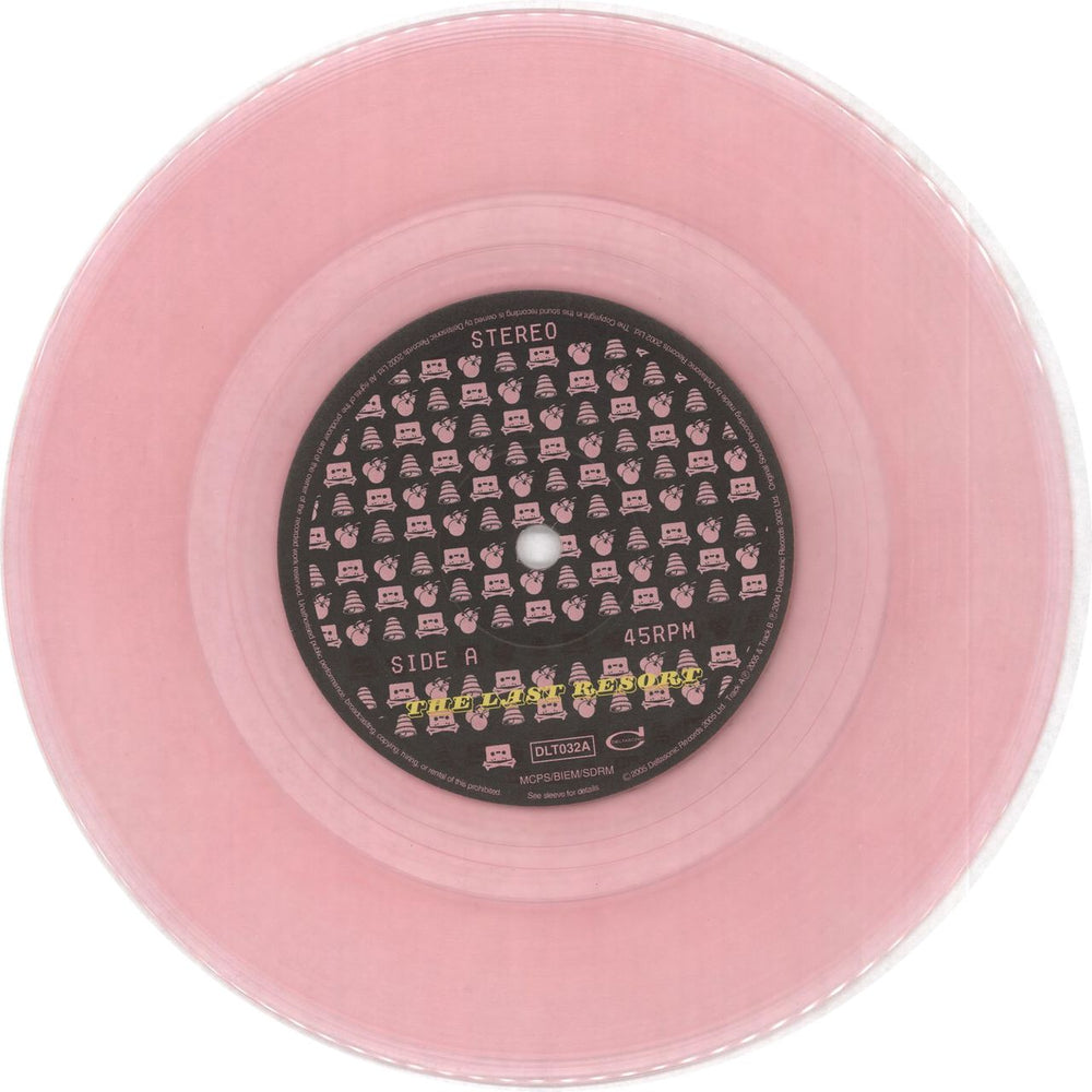 The Dead 60's The Last Resort - Pink Vinyl UK 7" vinyl single (7 inch record / 45) T6D07TH320082