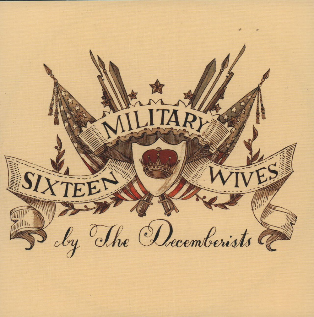 The Decemberists Sixteen Military Wives UK Promo CD single (CD5 / 5") RTRADSCDP271