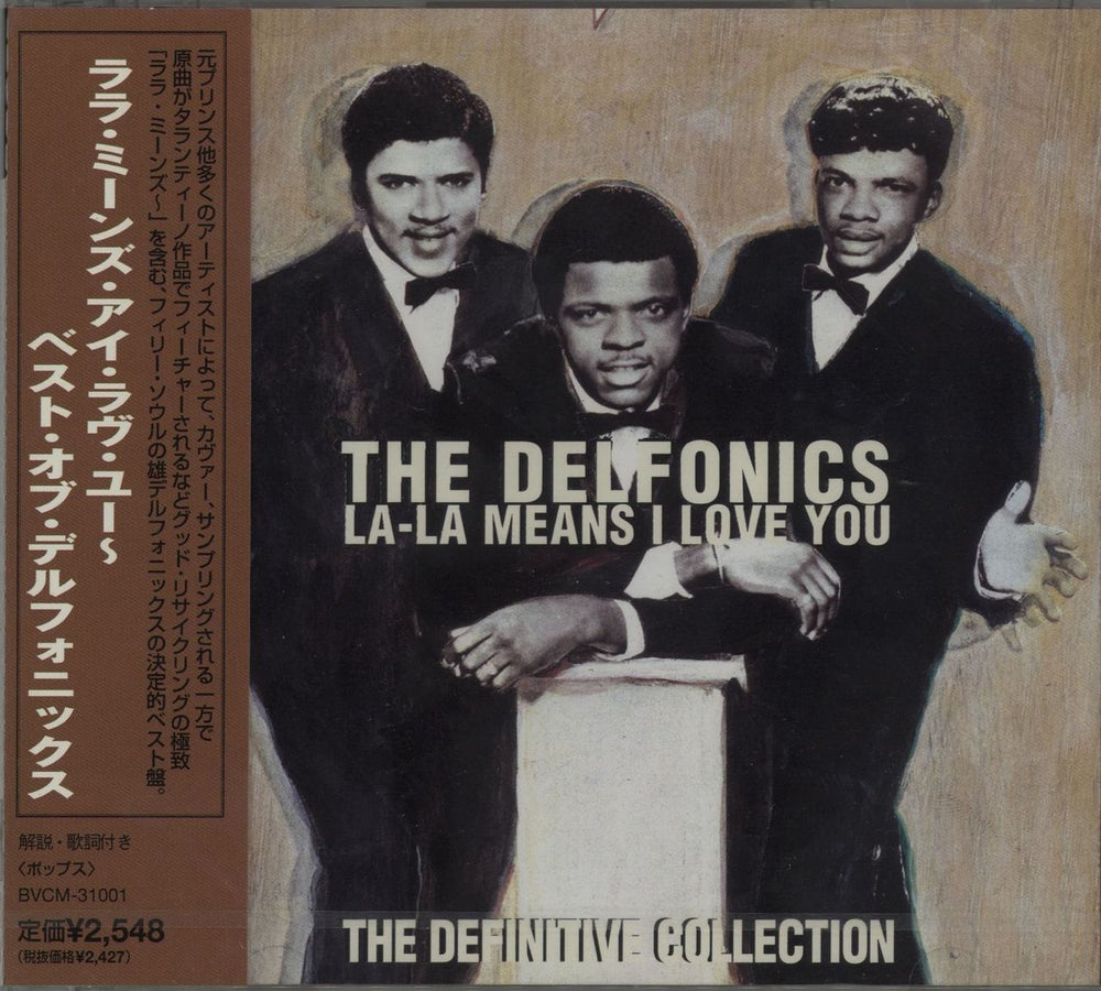 The Delfonics La-La Means I Love You - The Definitive Collection Japanese Promo CD album (CDLP) BVCM-31001